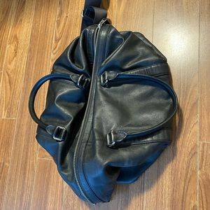 High end leather travel / duffle / gym anything bag!